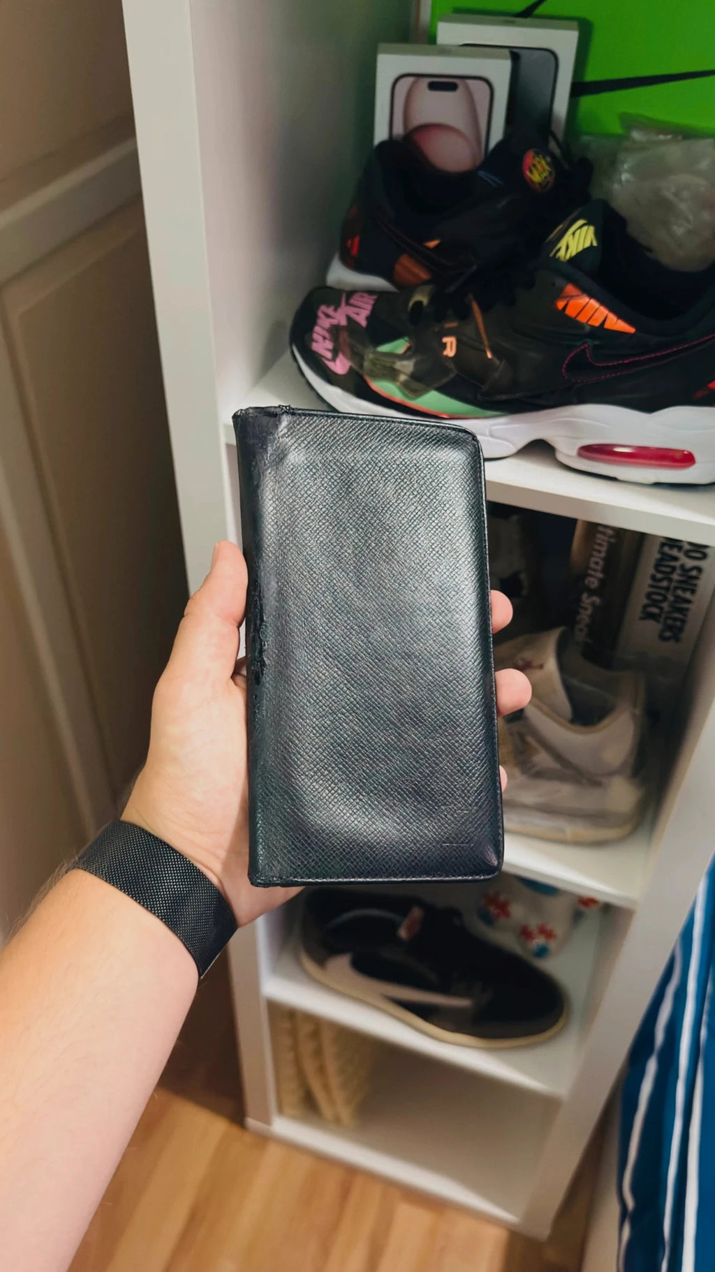 Louis Vuitton Long Wallet Black #LV-JP-11.462