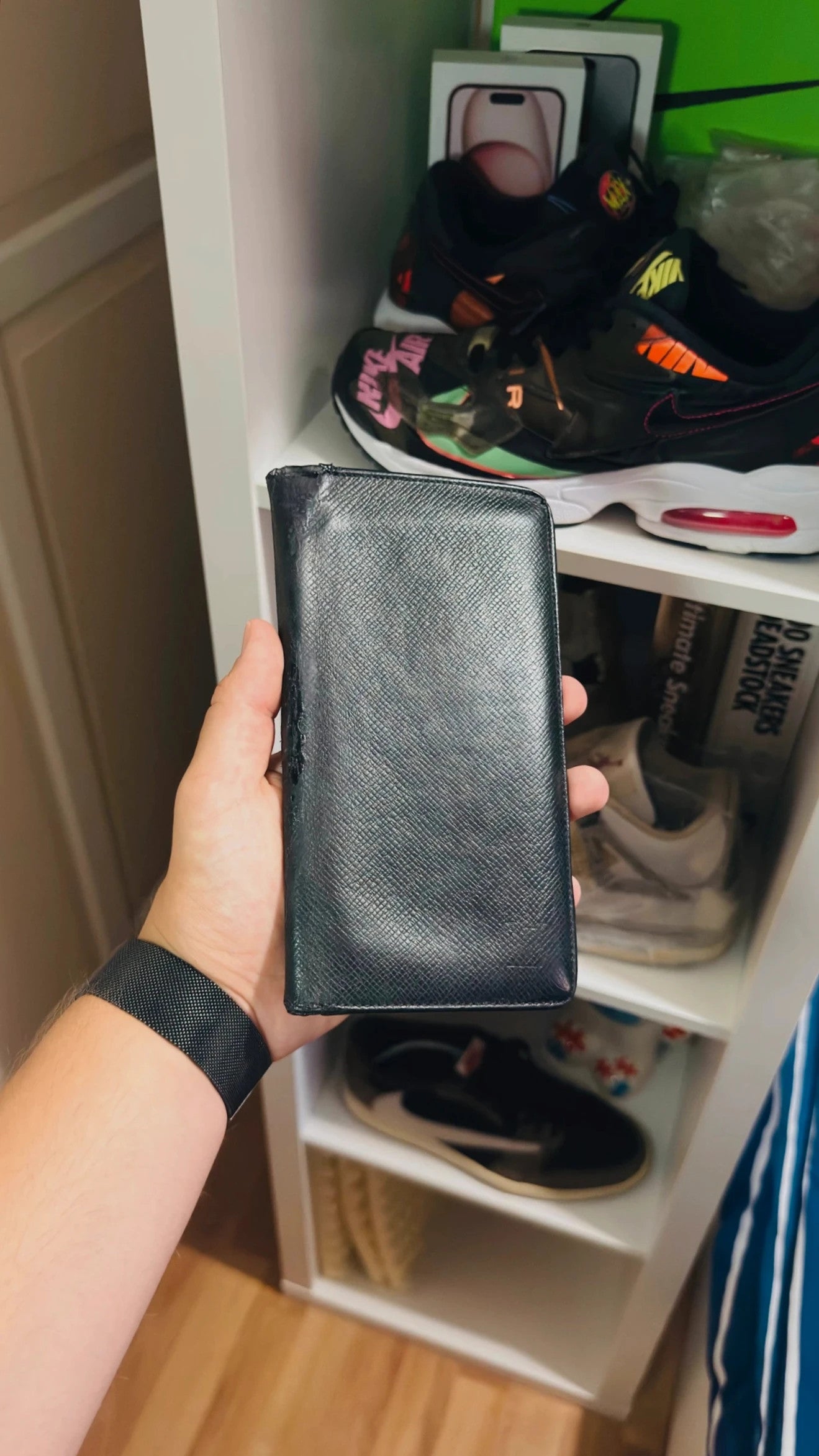Louis Vuitton Long Wallet Black #LV-JP-11.462
