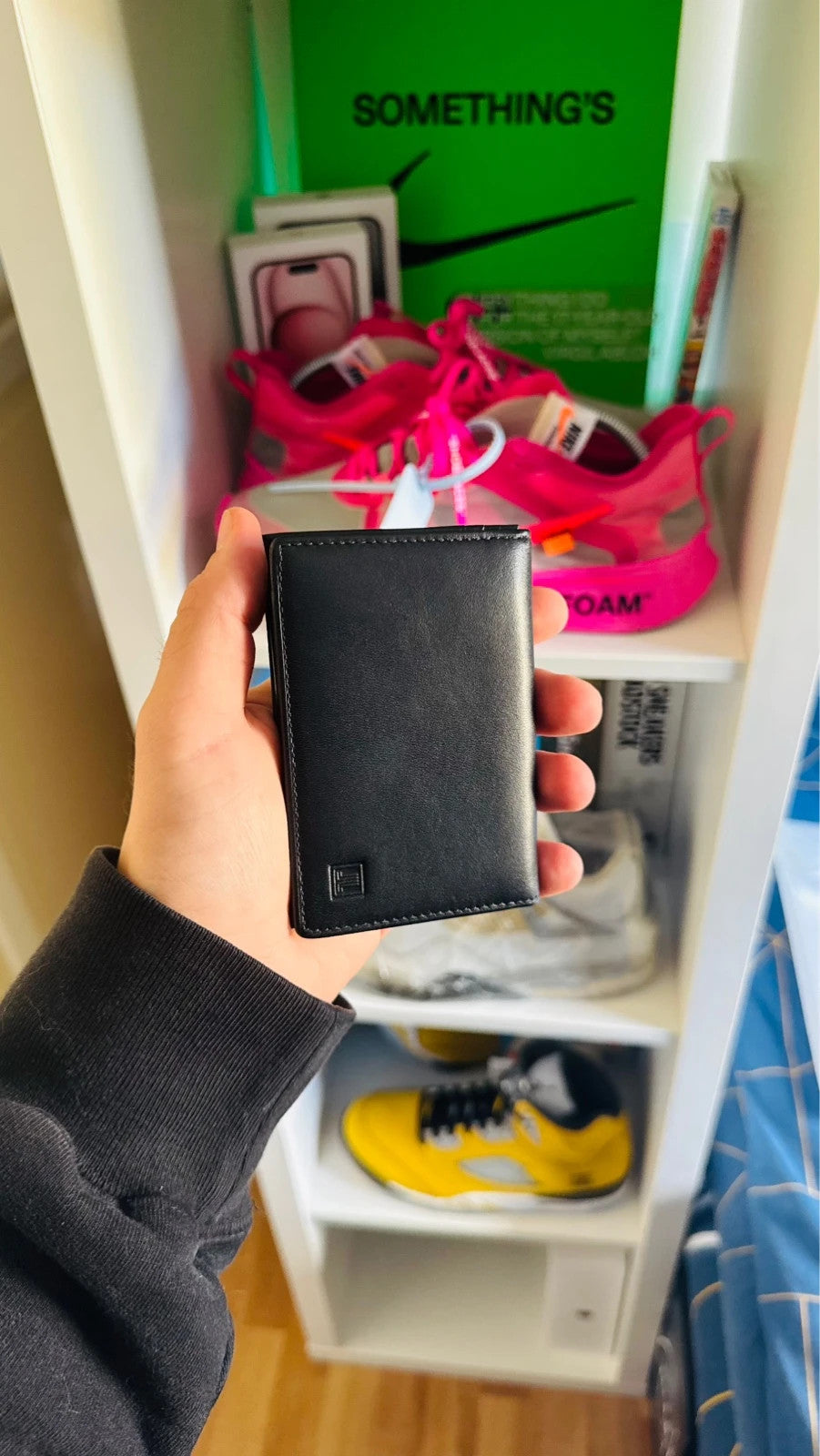 Lanvin Black Wallet #LAN-JP-14.28