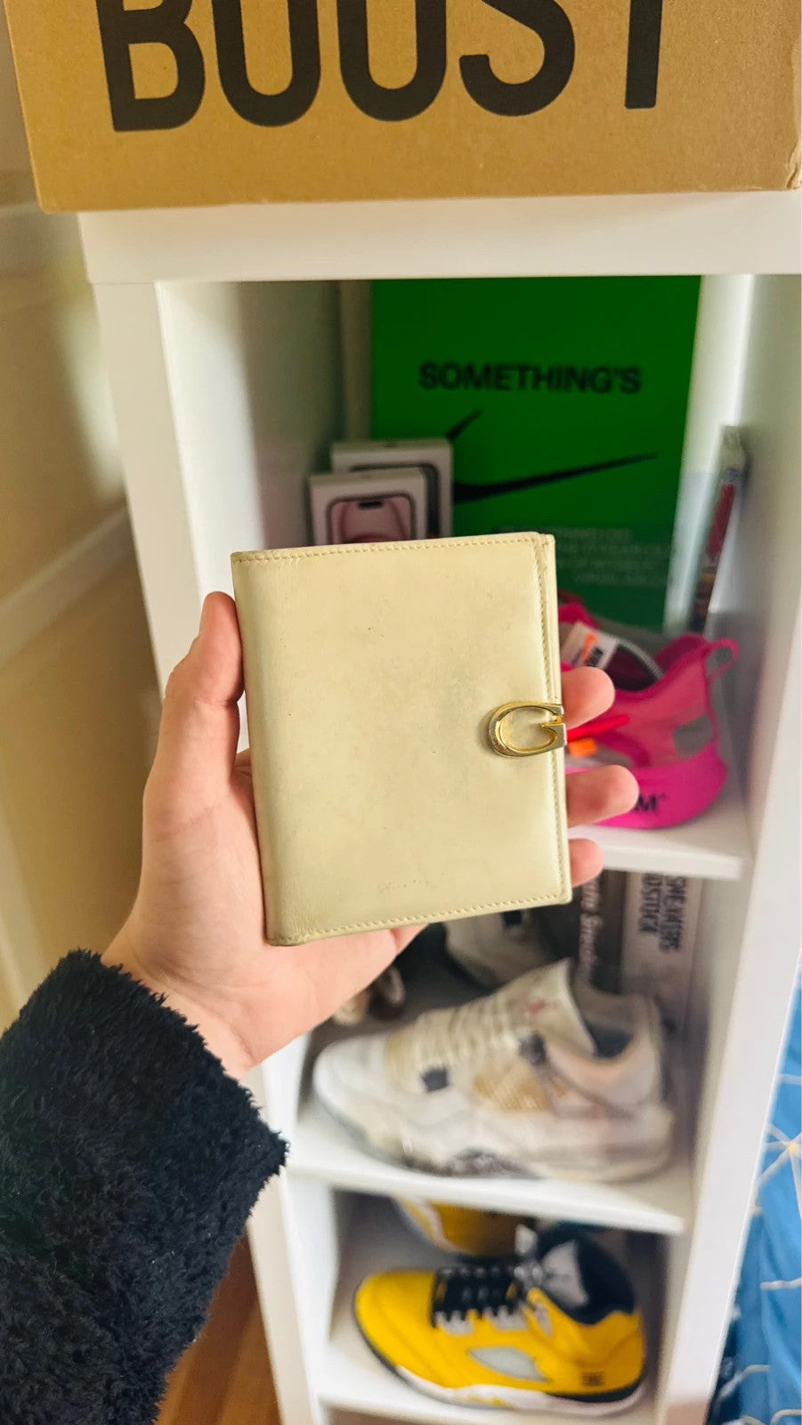 Gucci White Wallet #GU-JP-14.39