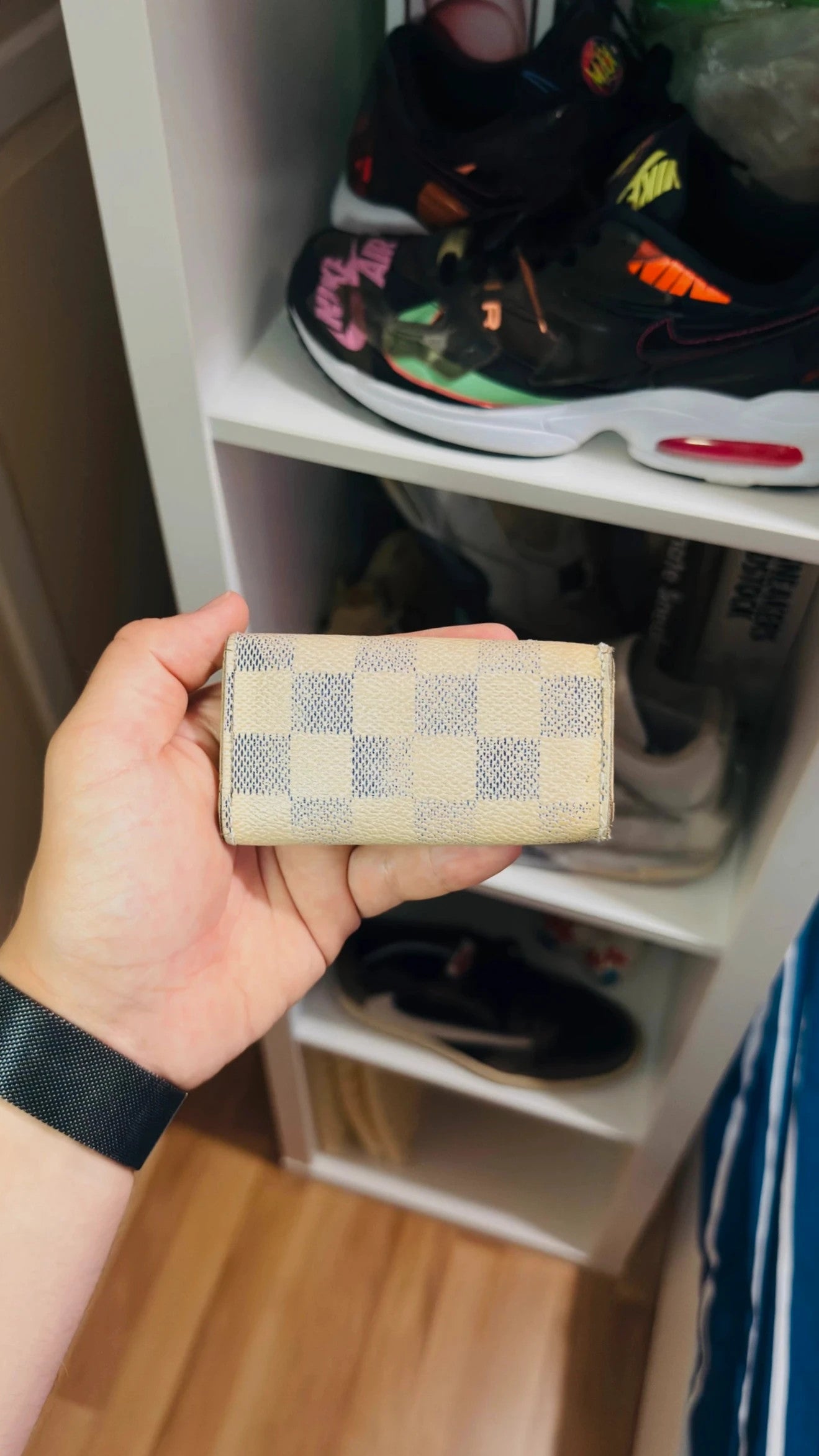 Louis vuitton Keyholder Damier Azur Unique #LV-JP-7.256