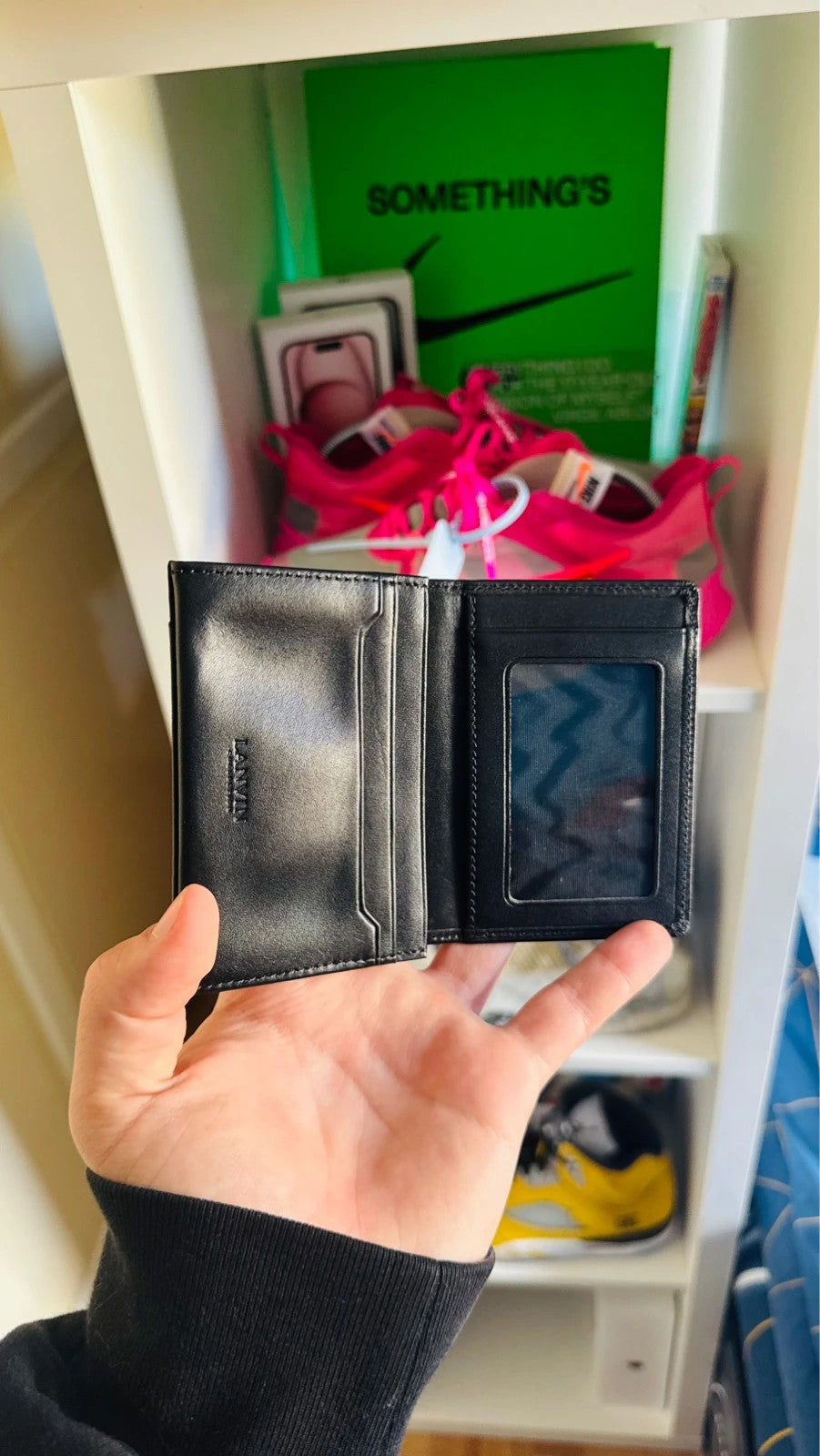 Lanvin Black Wallet #LAN-JP-14.28