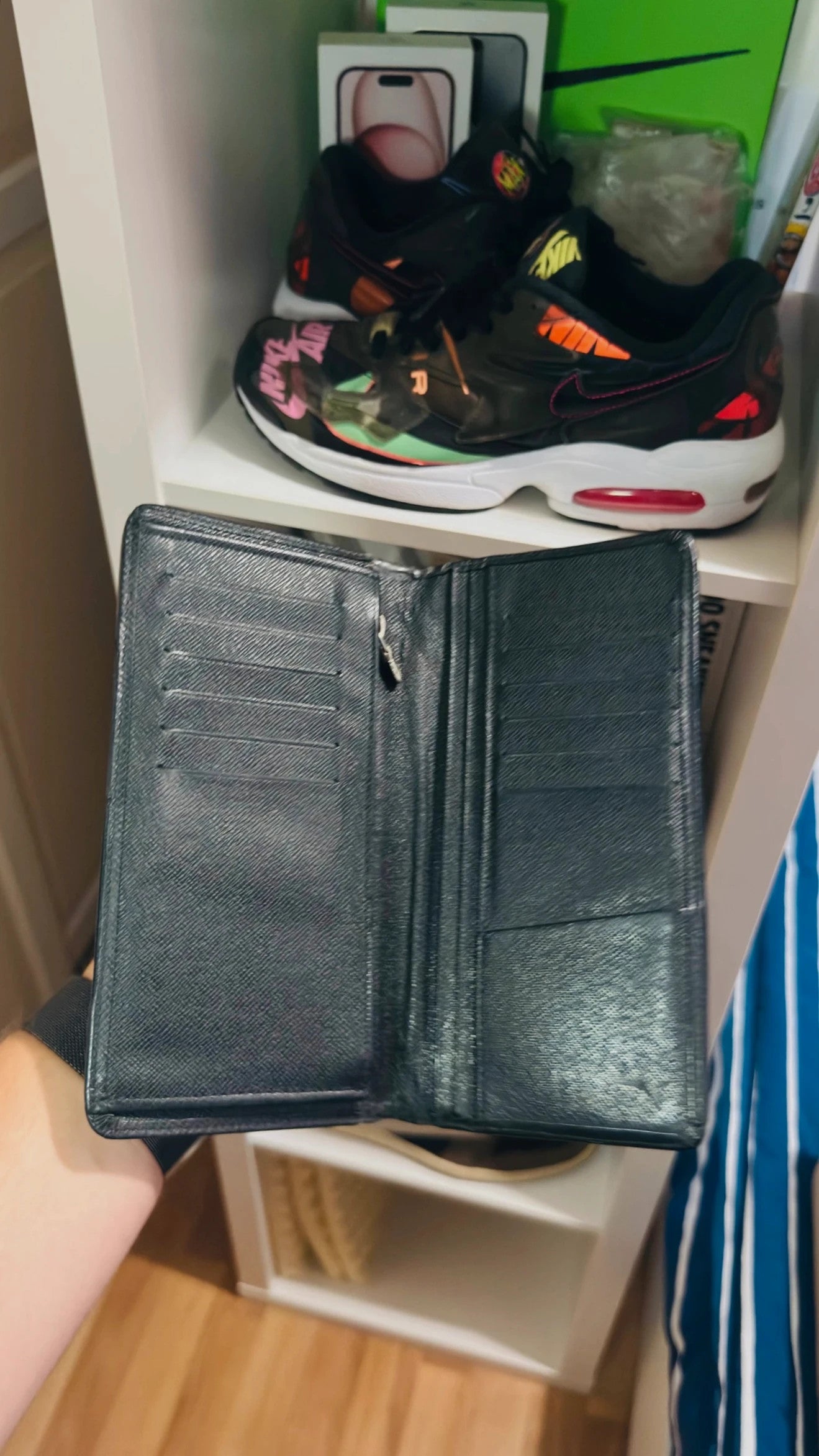 Louis Vuitton Long Wallet Black #LV-JP-11.462
