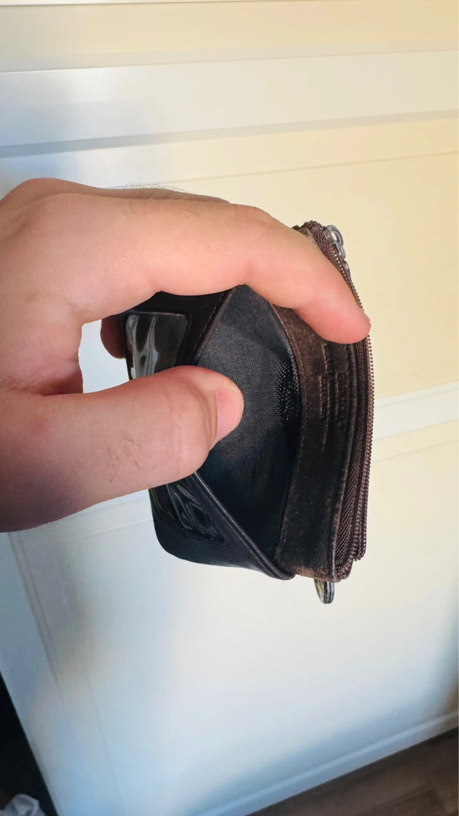 Buxton Dark Grey Pouch #EL-JP-14.27