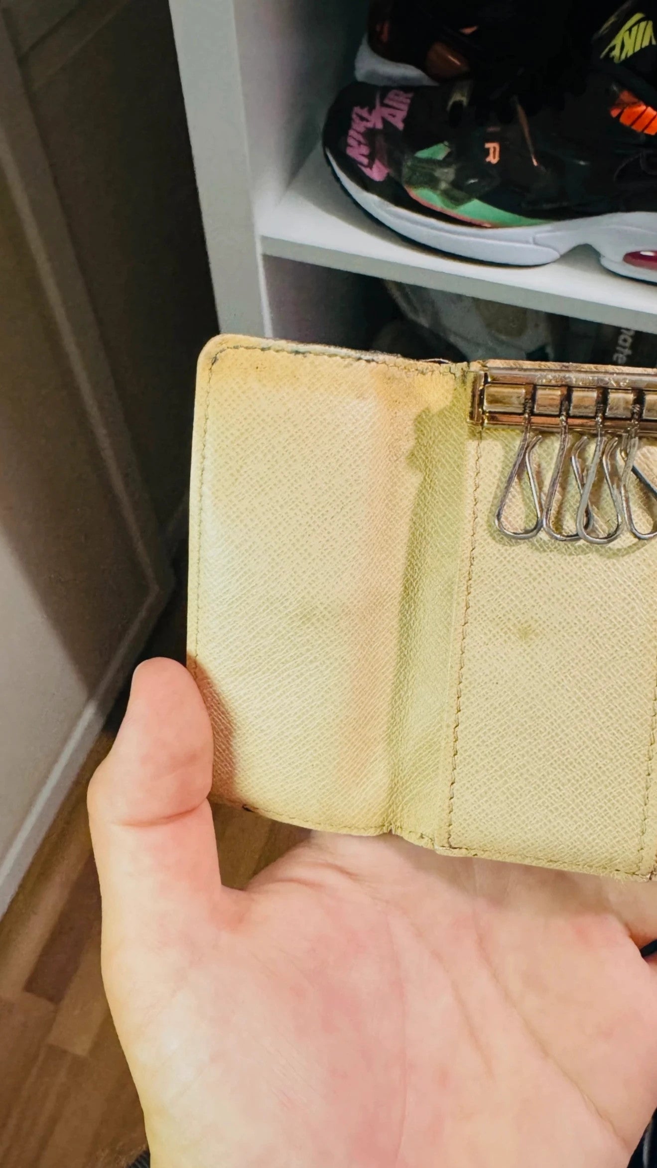 Louis vuitton Keyholder Damier Azur Unique #LV-JP-7.256
