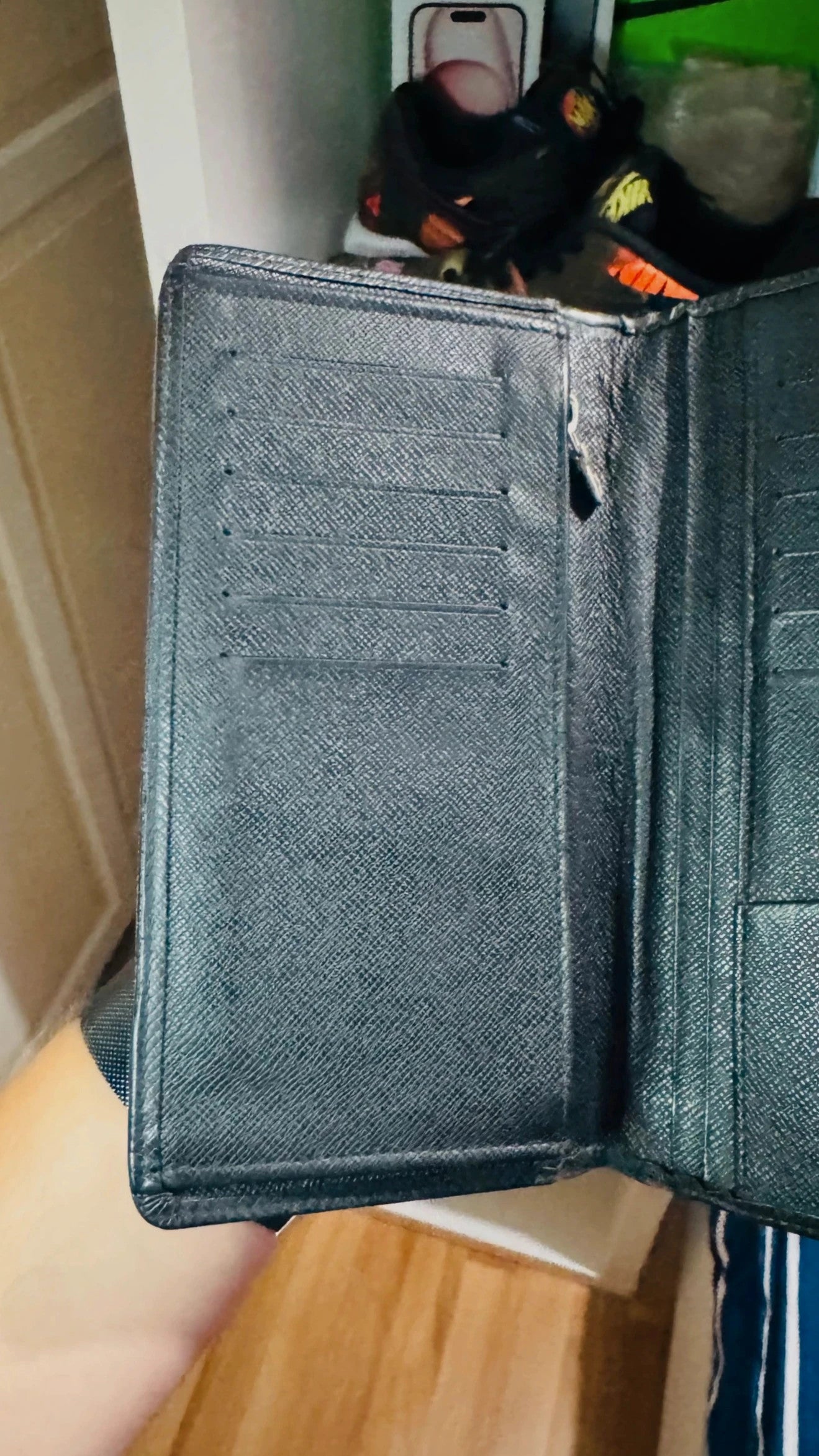 Louis Vuitton Long Wallet Black #LV-JP-11.462