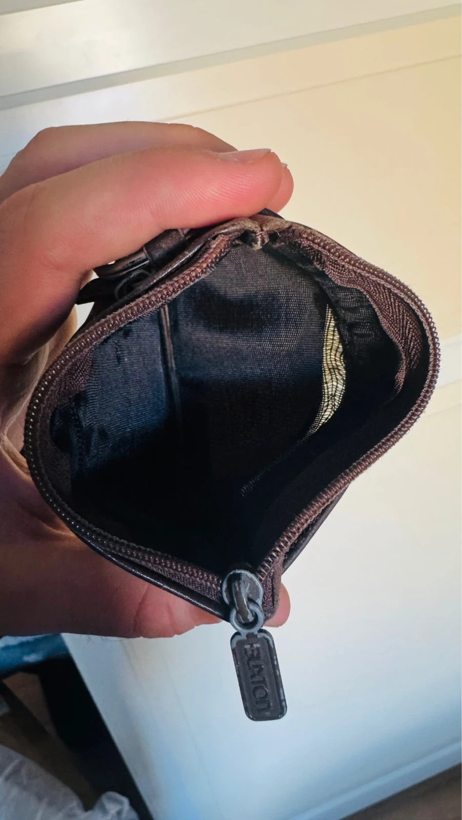 Buxton Dark Grey Pouch #EL-JP-14.27