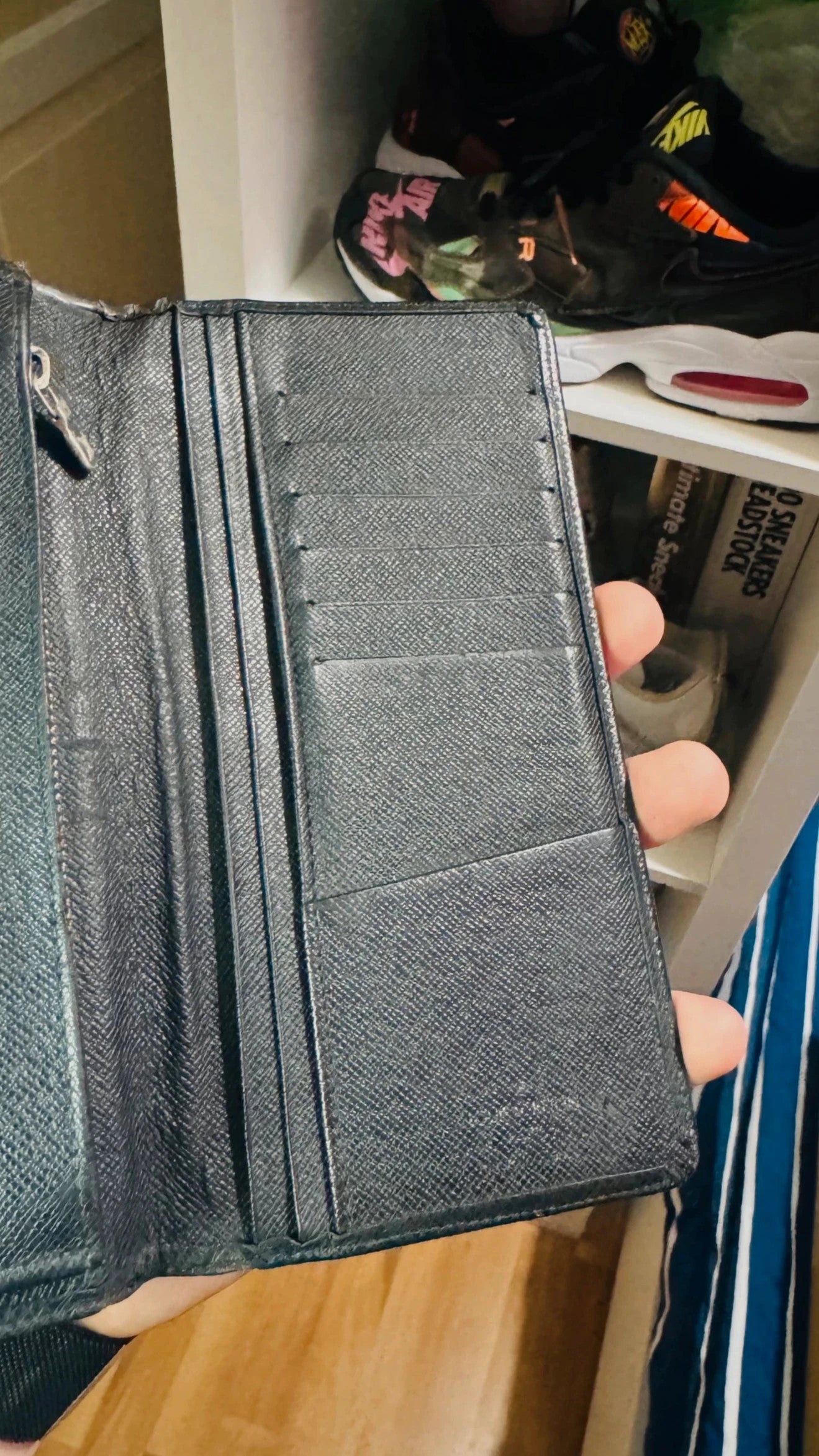 Louis Vuitton Long Wallet Black #LV-JP-11.462
