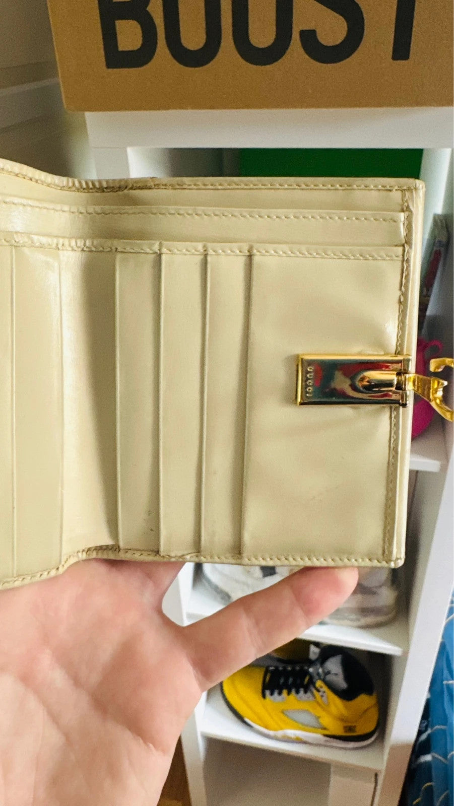 Gucci White Wallet #GU-JP-14.39