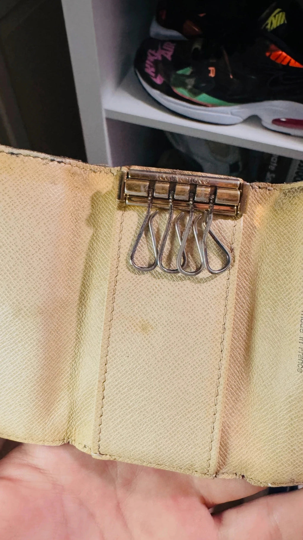 Louis vuitton Keyholder Damier Azur Unique #LV-JP-7.256