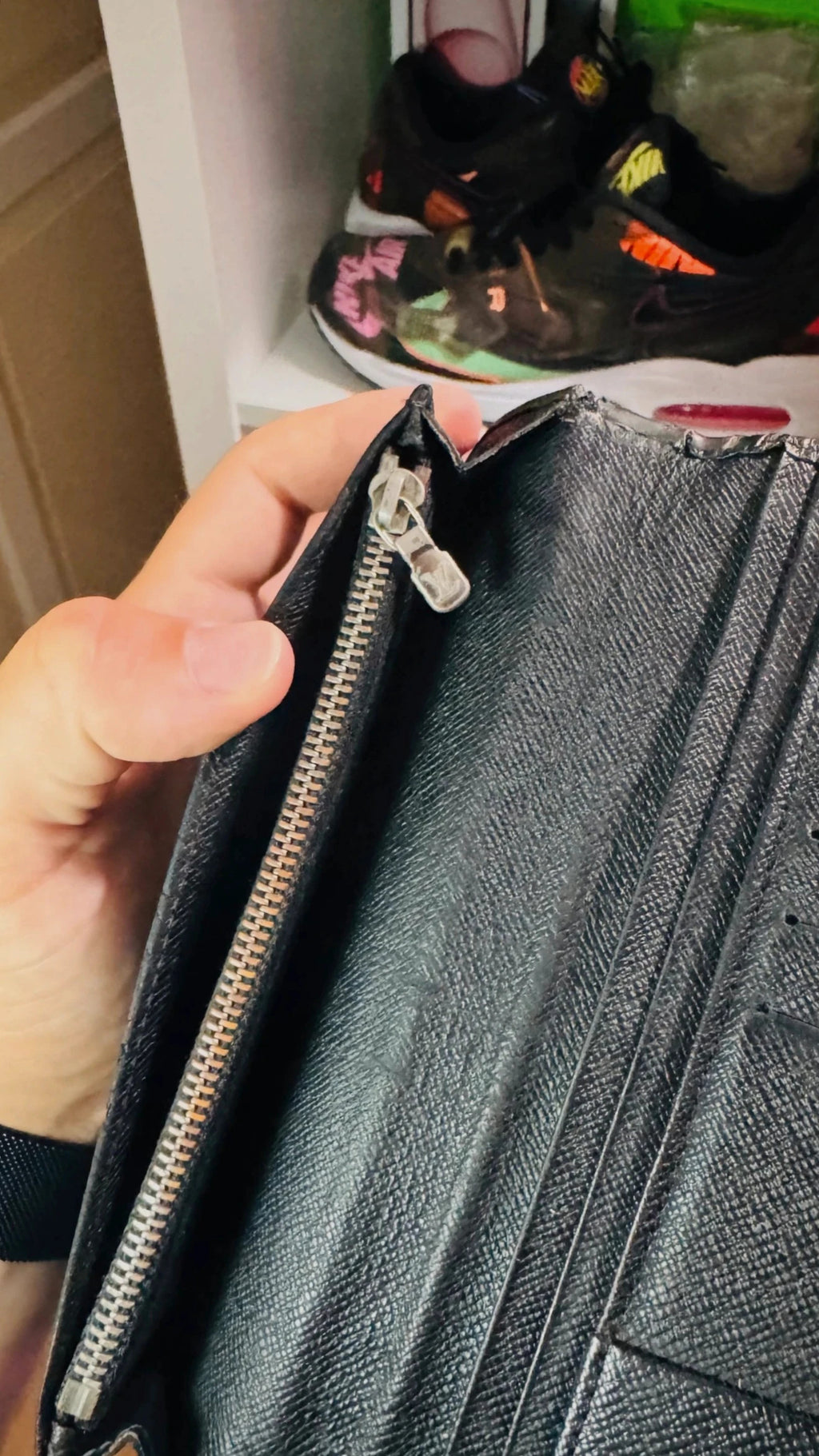 Louis Vuitton Long Wallet Black #LV-JP-11.462