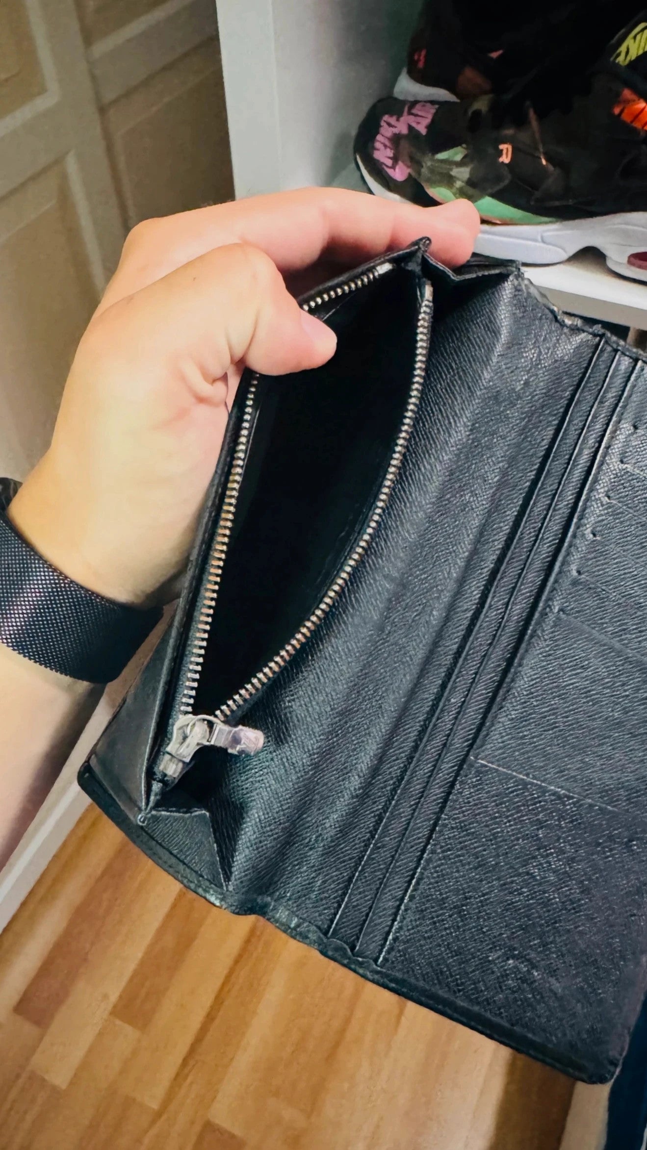 Louis Vuitton Long Wallet Black #LV-JP-11.462